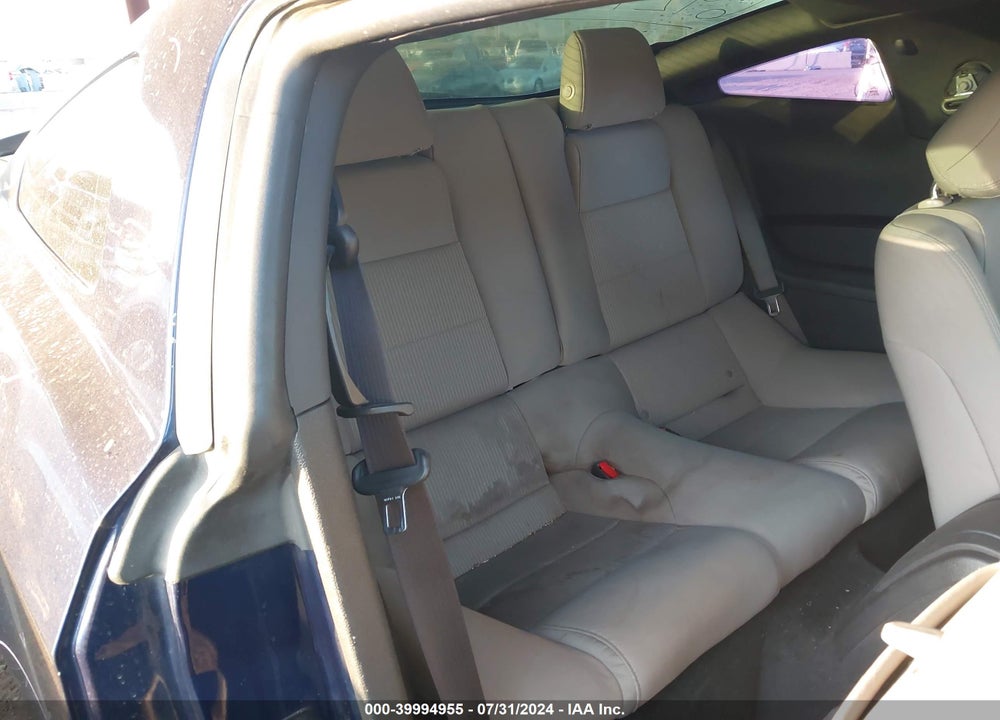 2012 FORD MUSTANG V6 VIN: 1ZVBP8AMXC5243775