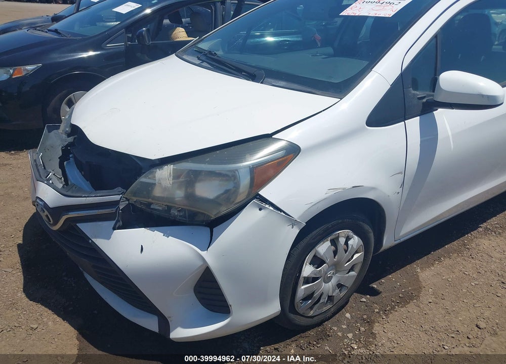2015 TOYOTA YARIS L VIN: VNKJTUD39FA032088