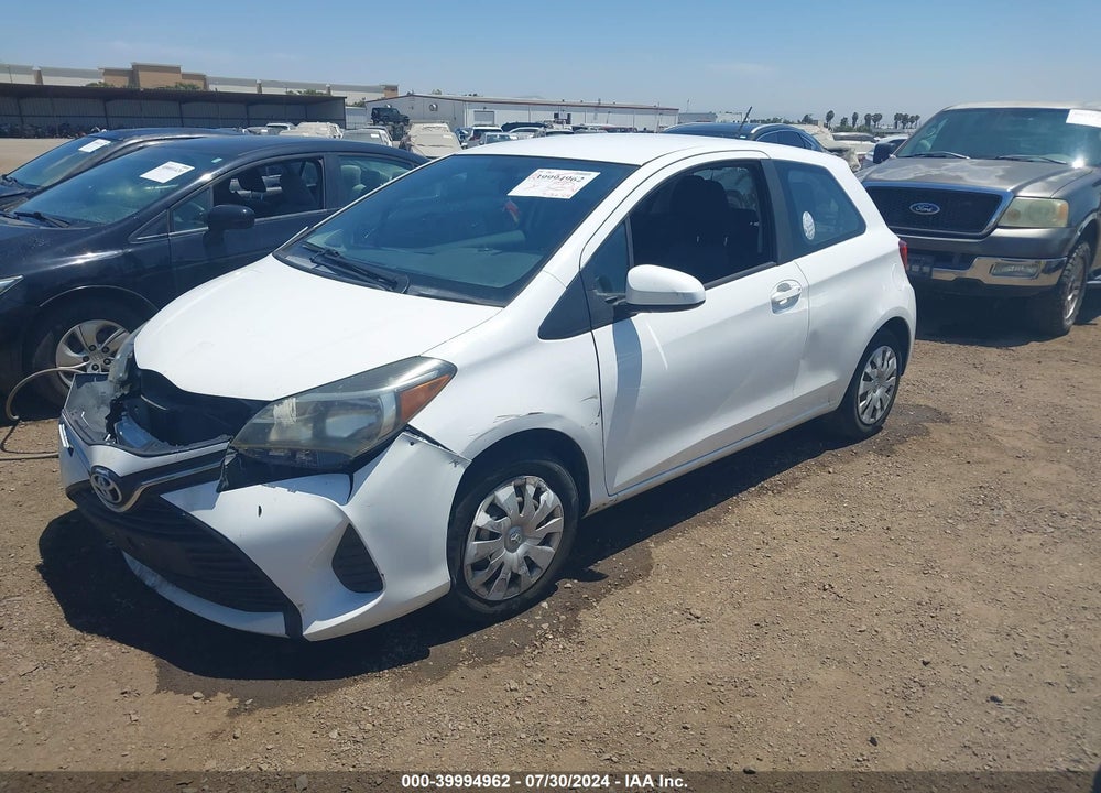 2015 TOYOTA YARIS L VIN: VNKJTUD39FA032088