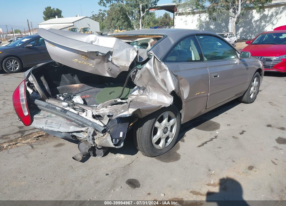 1999 TOYOTA CAMRY SOLARA SE V6 VIN: 2T1CF22P3XC088754