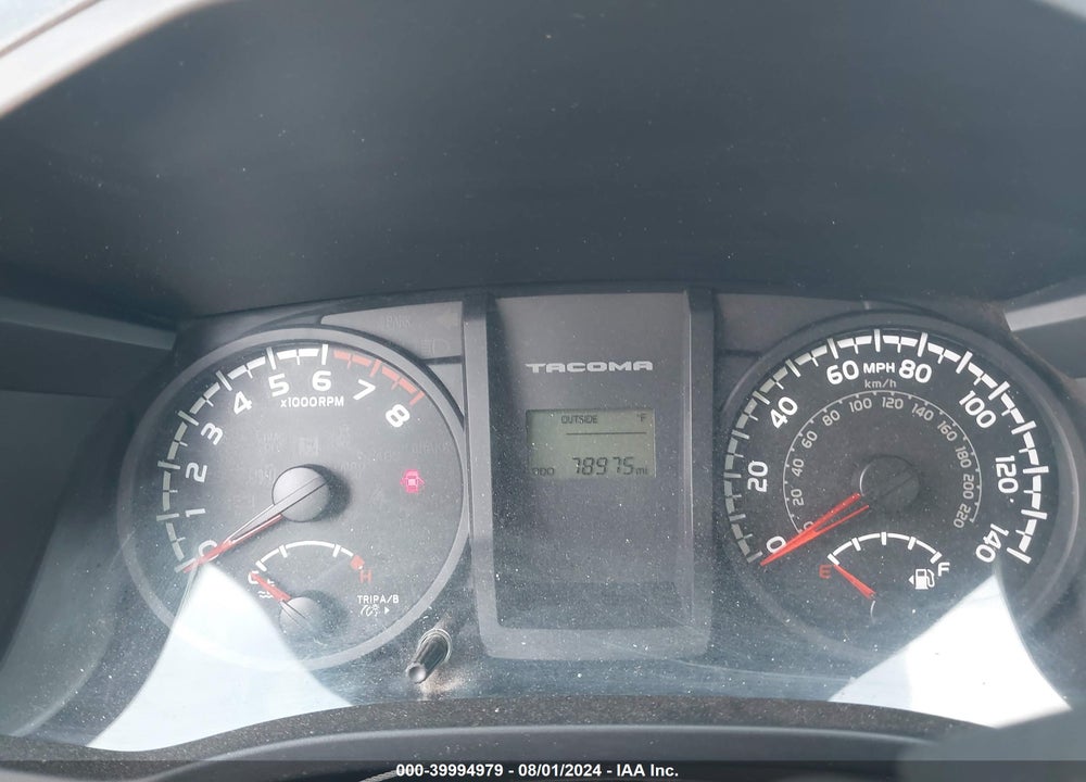2017 TOYOTA TACOMA SR V6 VIN: 5TFCZ5AN0HX053911