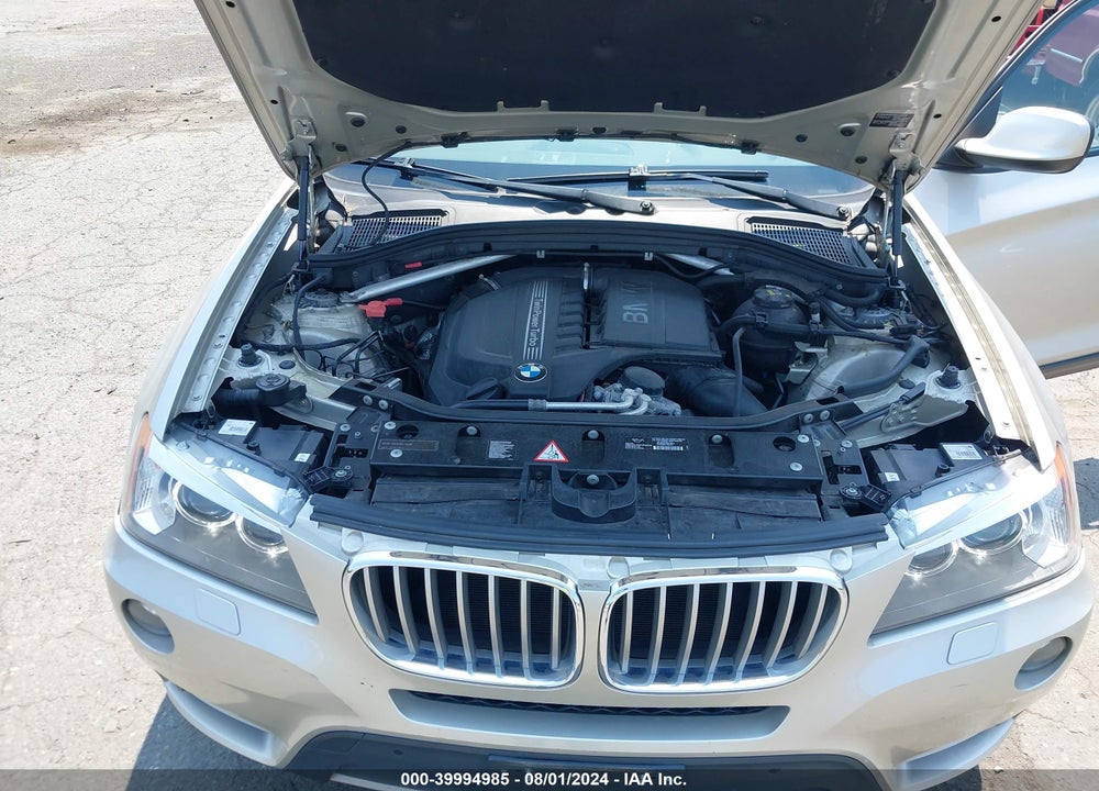 2012 BMW X3 XDRIVE35I VIN: 5UXWX7C56CL975772