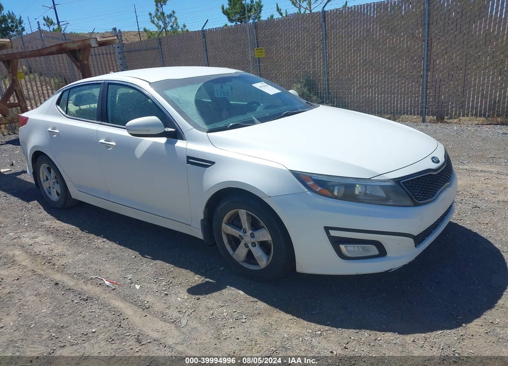 2015 KIA OPTIMA LX VIN: KNAGM4A74F5546539