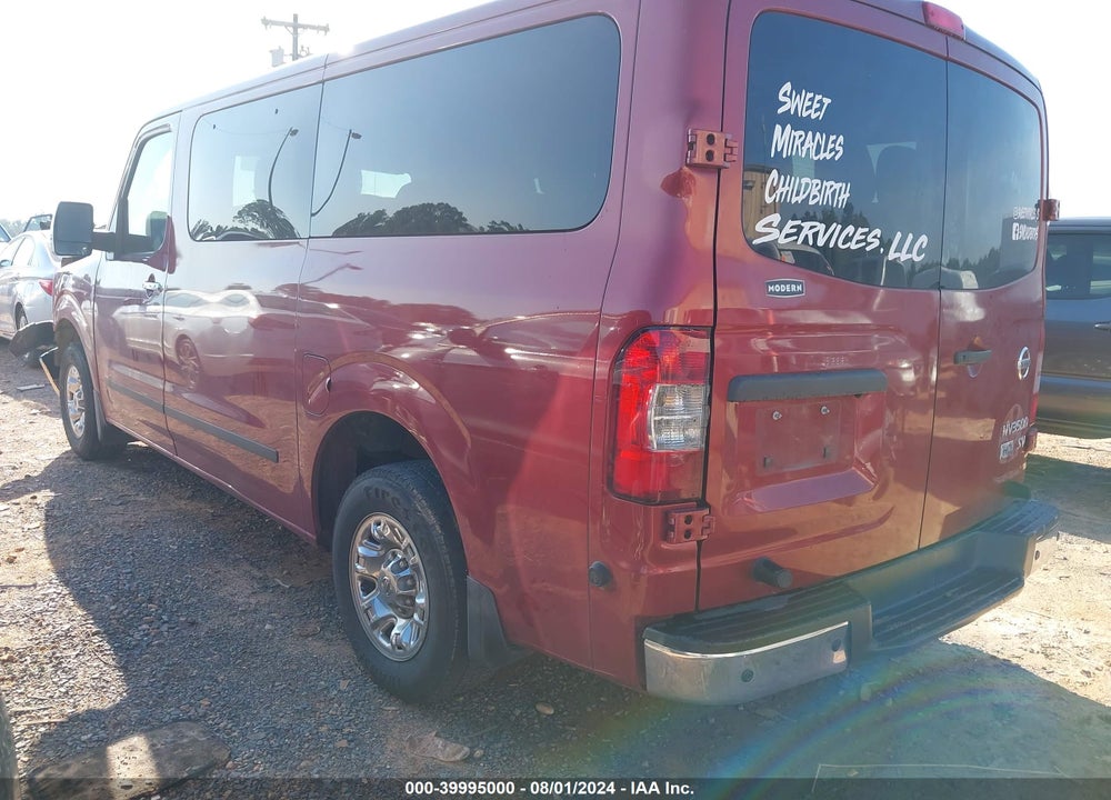 2016 NISSAN NV PASSENGER NV3500 HD SV V6 VIN: 5BZBF0AA8GN853936