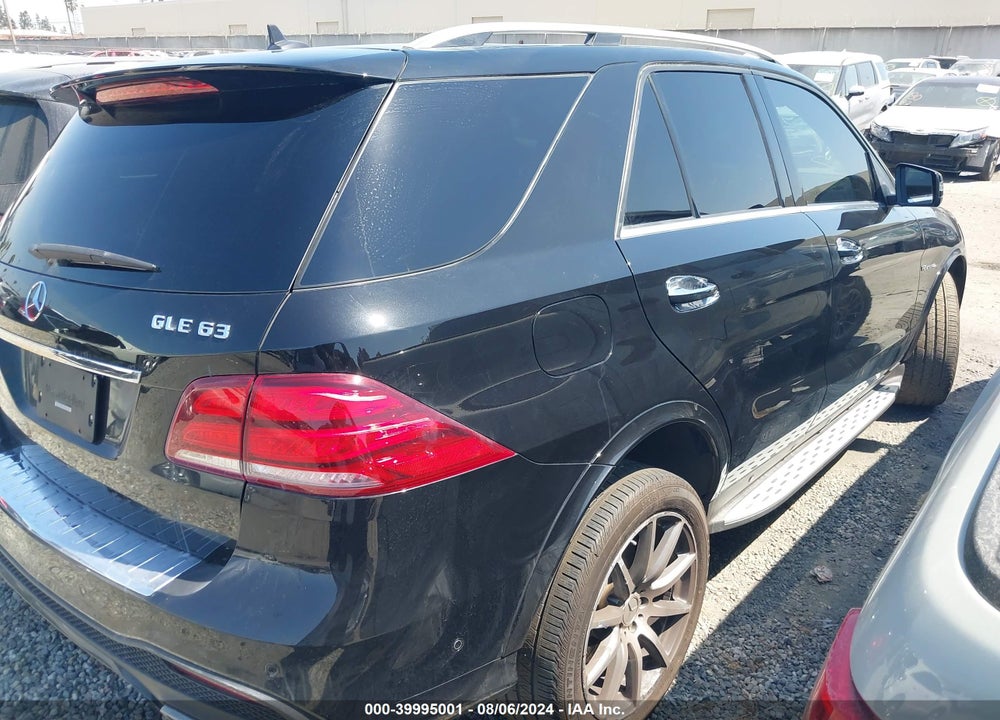 2016 MERCEDES-BENZ AMG GLE 63 4MATIC VIN: 4JGDA7EB2GA736911