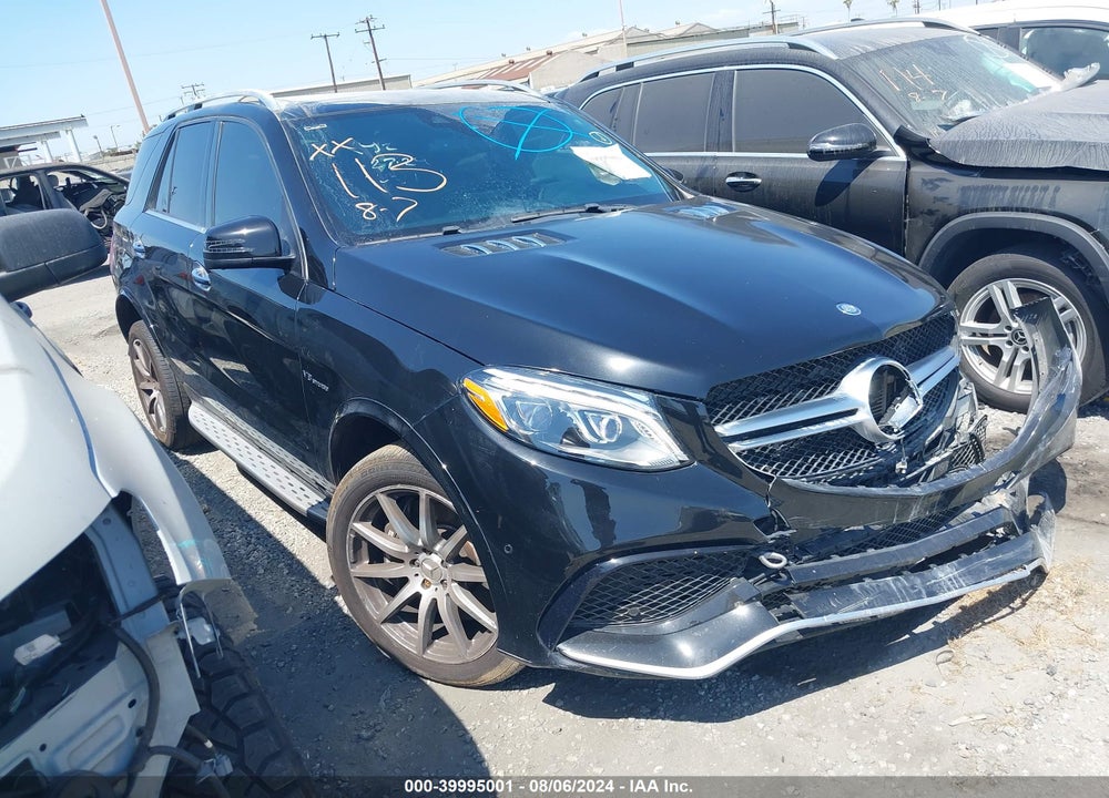 2016 MERCEDES-BENZ AMG GLE 63 4MATIC VIN: 4JGDA7EB2GA736911