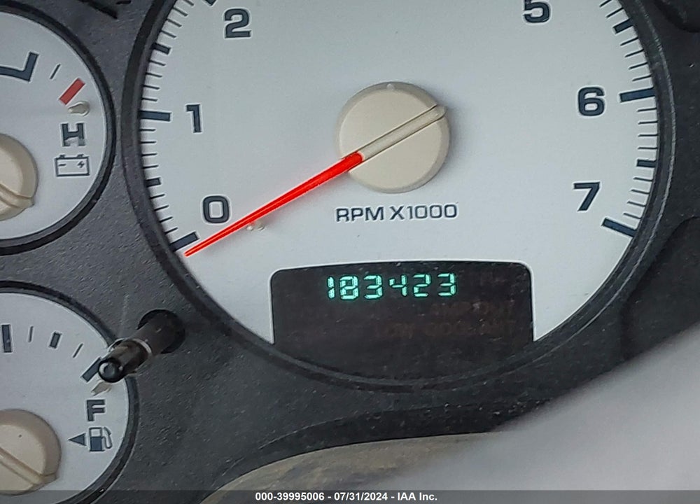 2002 DODGE RAM 1500 ST VIN: 1D7HA16N72J189211
