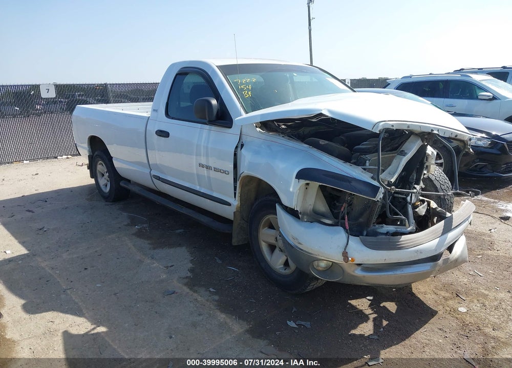2002 DODGE RAM 1500 ST VIN: 1D7HA16N72J189211