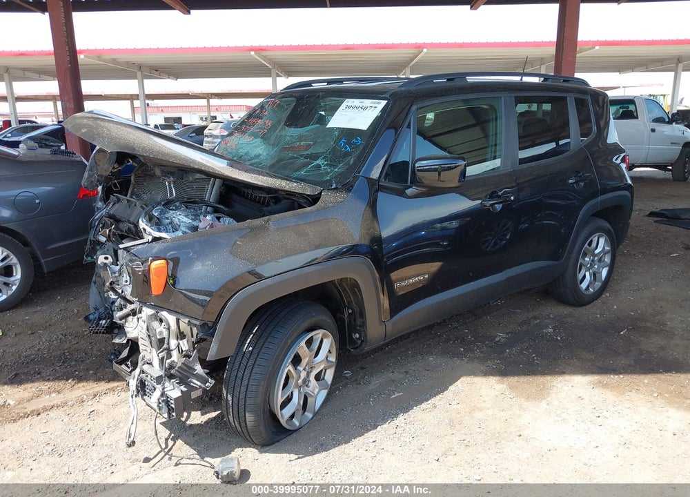 2018 JEEP RENEGADE LATITUDE 4X4 VIN: ZACCJBBB7JPH84838