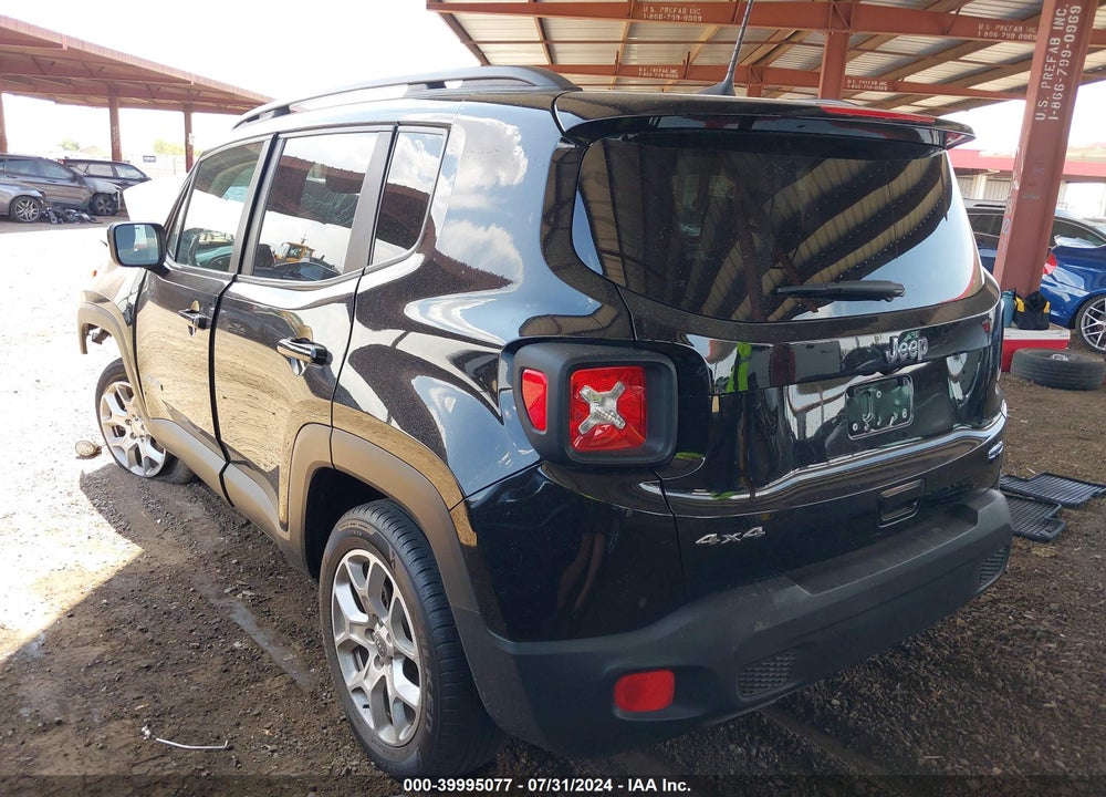 2018 JEEP RENEGADE LATITUDE 4X4 VIN: ZACCJBBB7JPH84838