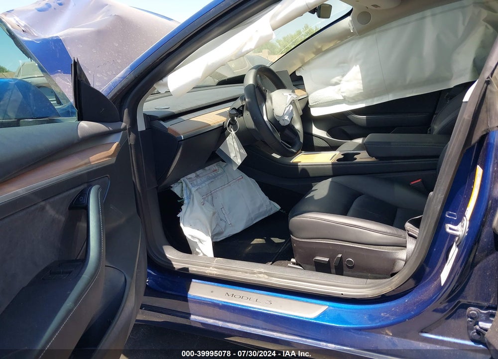 2022 TESLA MODEL 3 LONG RANGE DUAL MOTOR ALL-WHEEL DRIVE VIN: 5YJ3E1EB7NF131188