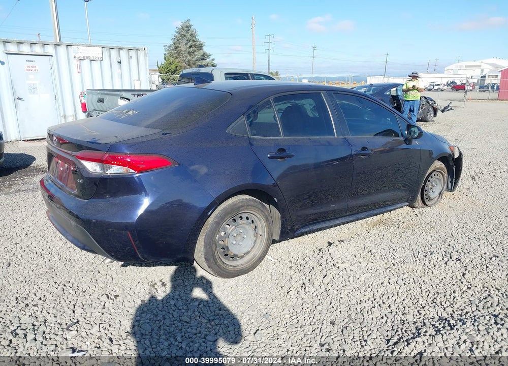 2020 TOYOTA COROLLA LE VIN: JTDEPRAE3LJ043181