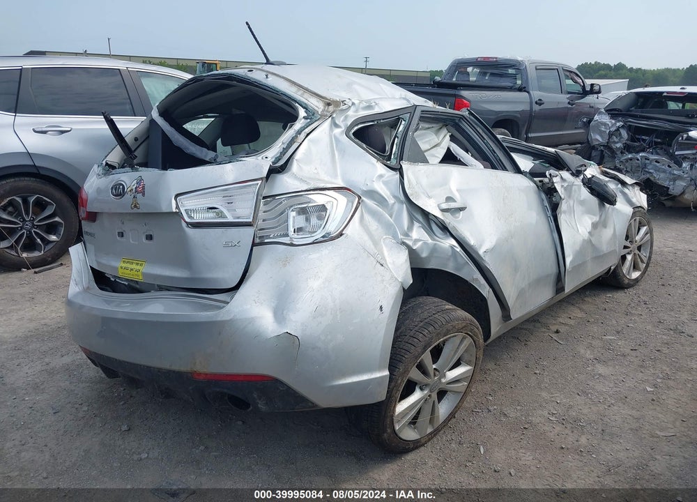 2011 KIA FORTE SX VIN: KNAFW5A33B5360266