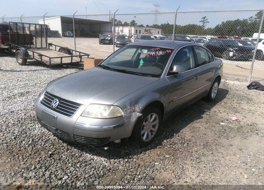 2004 VOLKSWAGEN PASSAT GLS VIN: WVWPD63B24P158579