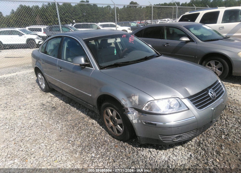 2004 VOLKSWAGEN PASSAT GLS VIN: WVWPD63B24P158579