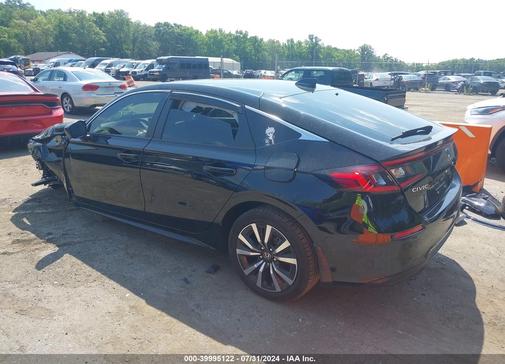 2023 HONDA CIVIC EX-L /EX-L W/O BSI VIN: 19XFL1H7XPE017284
