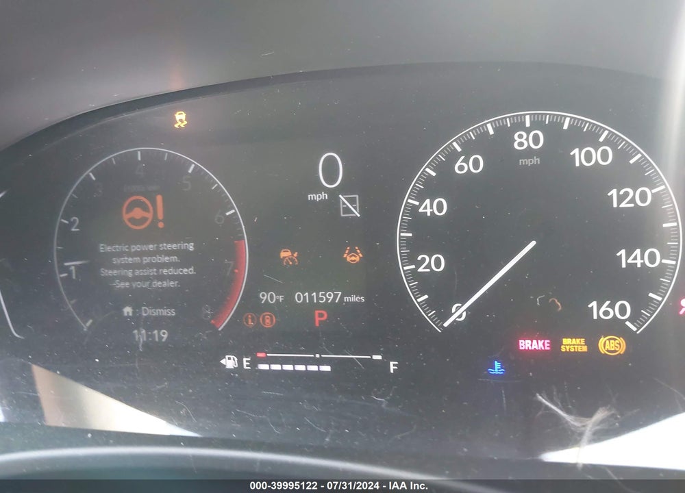 2023 HONDA CIVIC EX-L /EX-L W/O BSI VIN: 19XFL1H7XPE017284