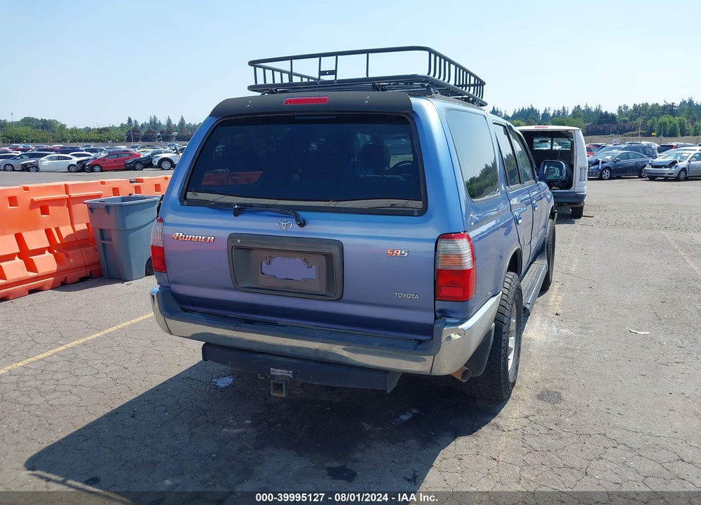 1999 TOYOTA 4RUNNER SR5 V6 VIN: JT3GN86R7X0103175