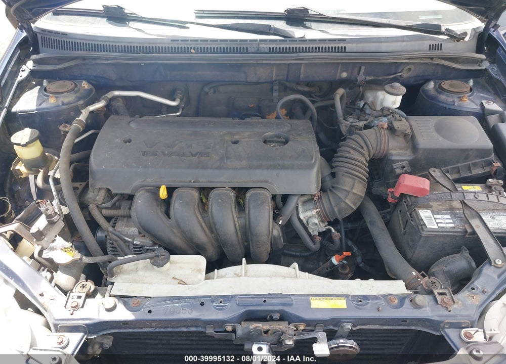 2008 TOYOTA COROLLA CE VIN: 2T1BR32E58C907840
