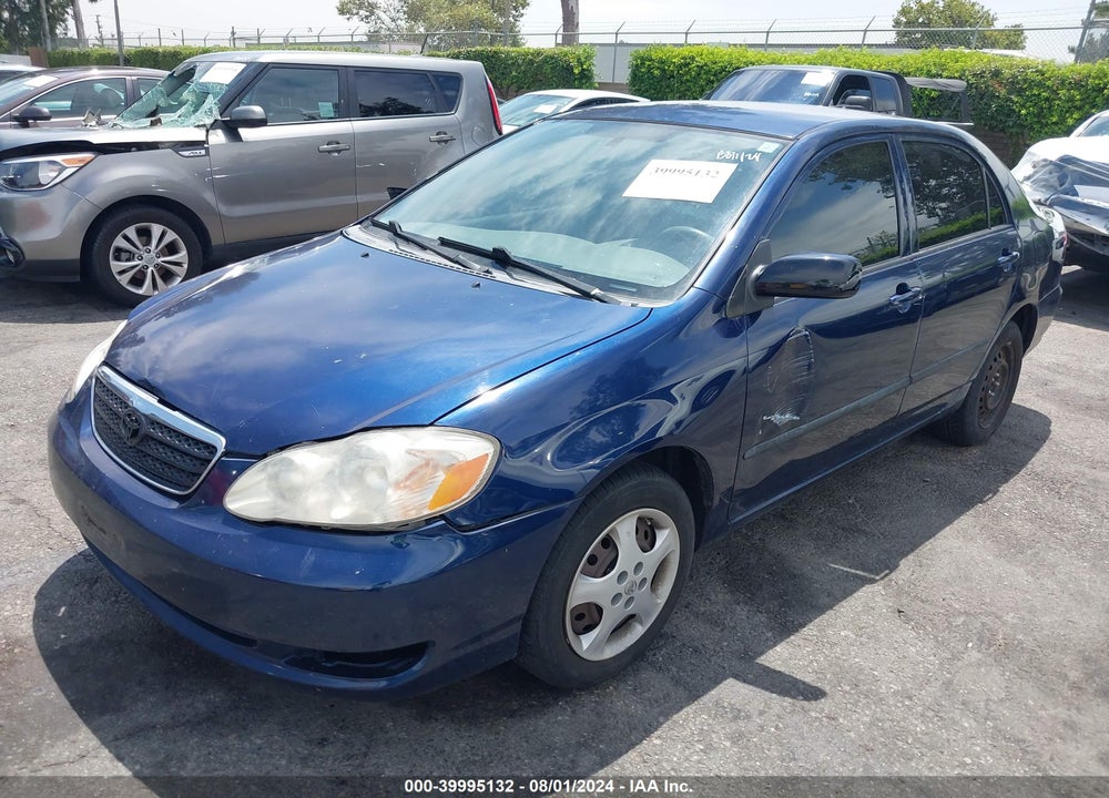 2008 TOYOTA COROLLA CE VIN: 2T1BR32E58C907840