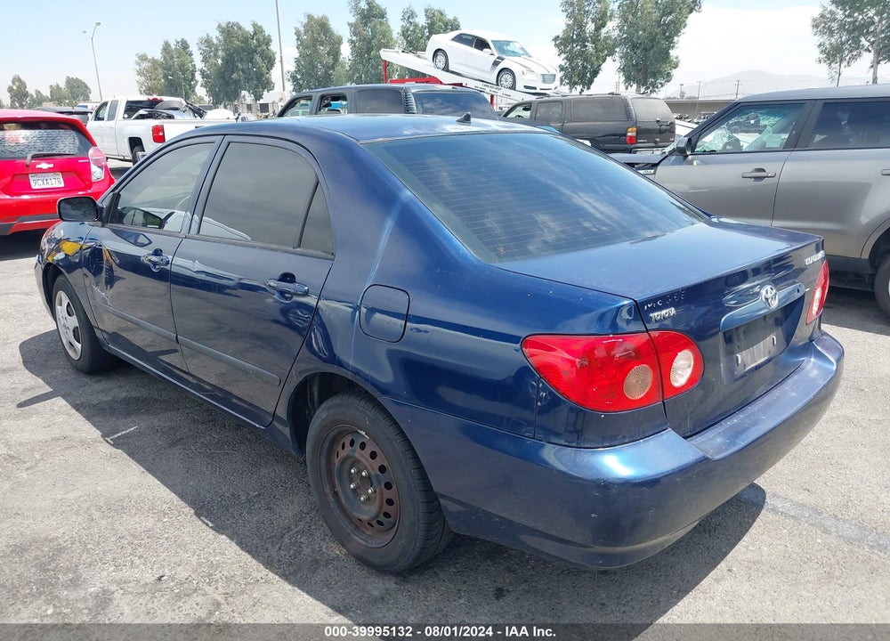 2008 TOYOTA COROLLA CE VIN: 2T1BR32E58C907840