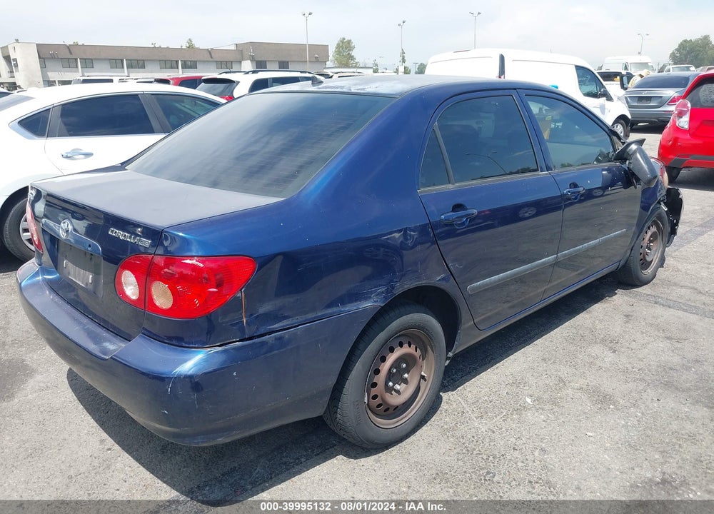 2008 TOYOTA COROLLA CE VIN: 2T1BR32E58C907840