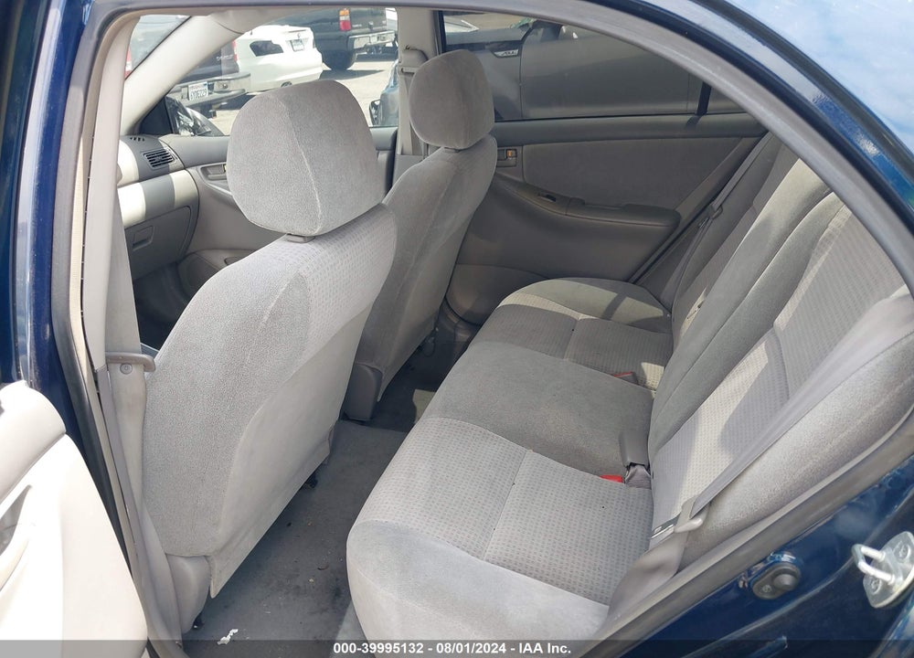 2008 TOYOTA COROLLA CE VIN: 2T1BR32E58C907840