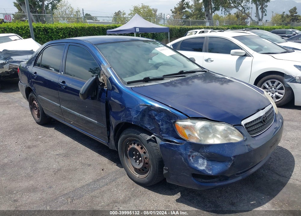 2008 TOYOTA COROLLA CE VIN: 2T1BR32E58C907840