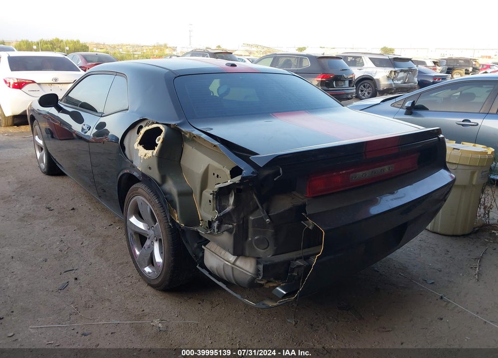2012 DODGE CHALLENGER SXT VIN: 2C3CDYAG4CH294812