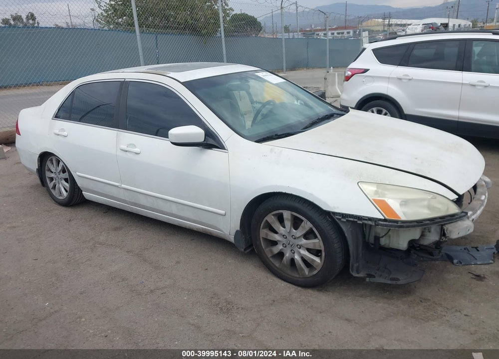 2007 HONDA ACCORD 3.0 EX VIN: 1HGCM66527A088174