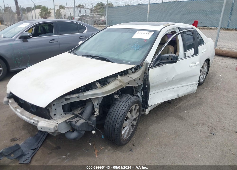 2007 HONDA ACCORD 3.0 EX VIN: 1HGCM66527A088174
