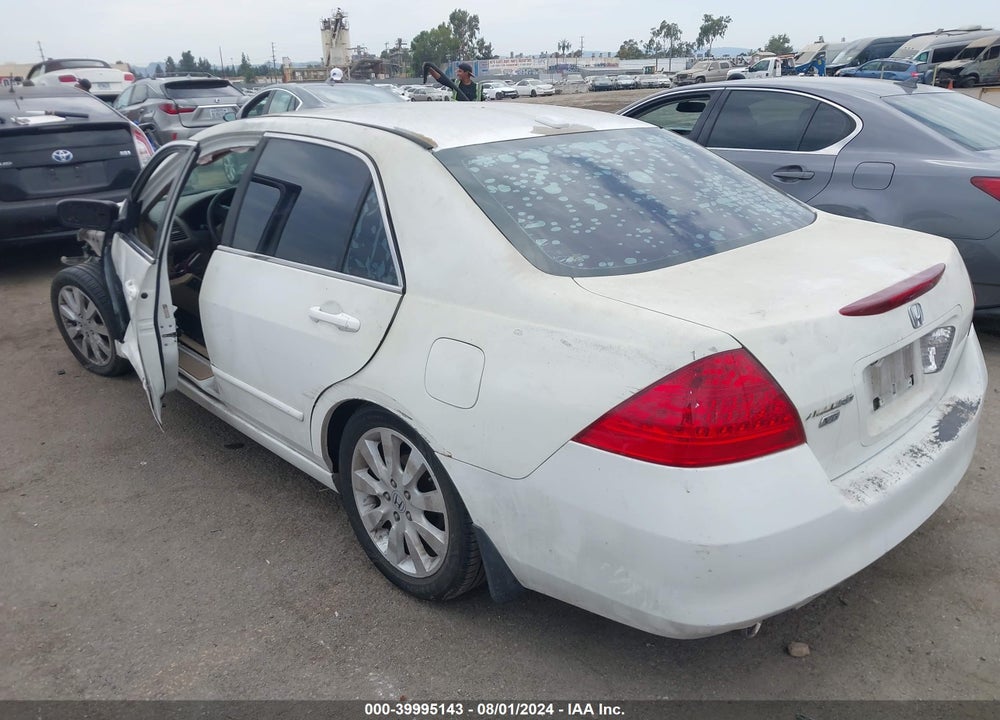 2007 HONDA ACCORD 3.0 EX VIN: 1HGCM66527A088174