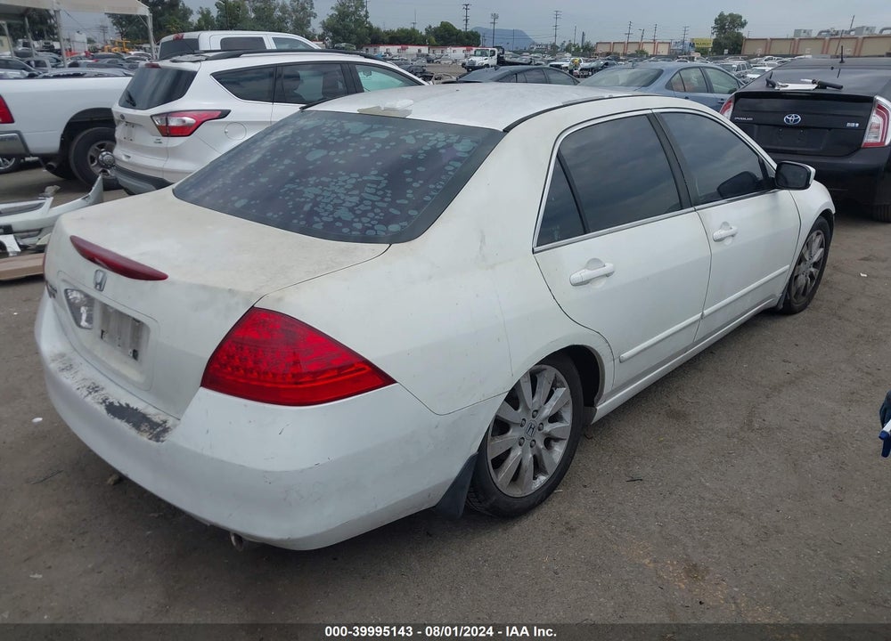 2007 HONDA ACCORD 3.0 EX VIN: 1HGCM66527A088174