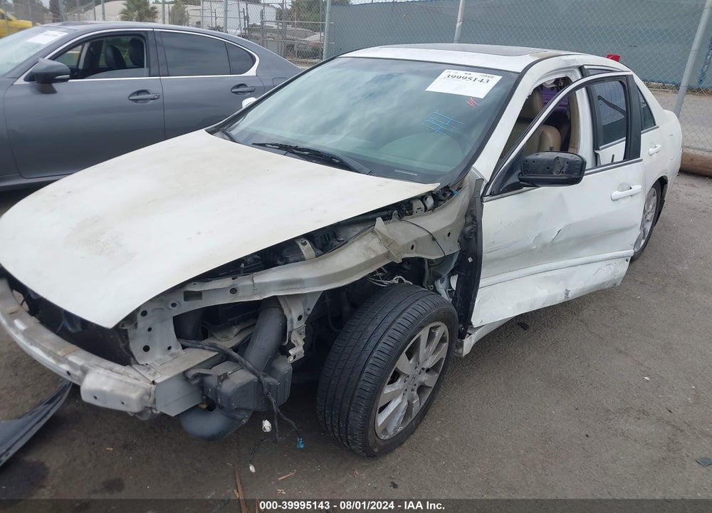 2007 HONDA ACCORD 3.0 EX VIN: 1HGCM66527A088174