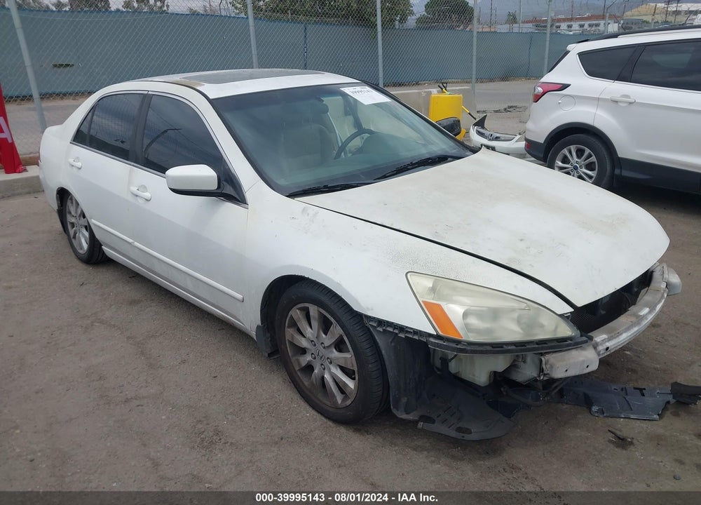 2007 HONDA ACCORD 3.0 EX VIN: 1HGCM66527A088174