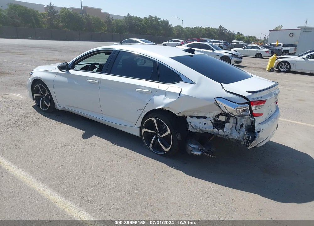 2022 HONDA ACCORD SPORT 2.0T VIN: 1HGCV2F3XNA005852