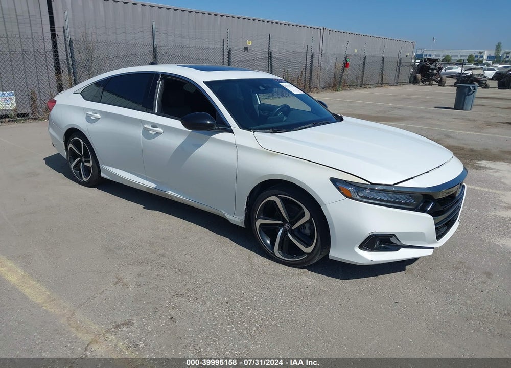 2022 HONDA ACCORD SPORT 2.0T VIN: 1HGCV2F3XNA005852