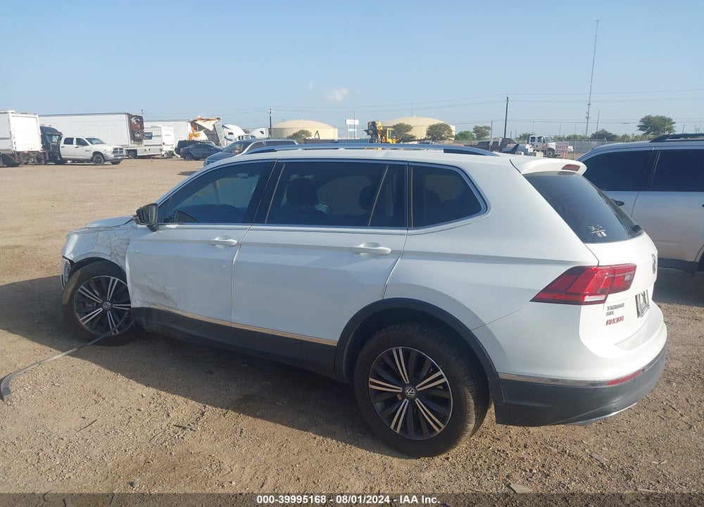 2019 VOLKSWAGEN TIGUAN 2.0T SE/2.0T SEL/2.0T SEL R-LINE/2.0T SEL R-LINE BLACK VIN: 3VV3B7AX6KM027278
