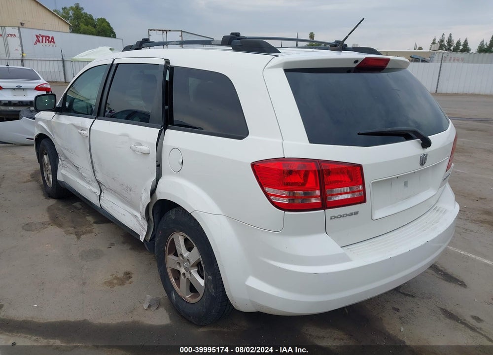 2009 DODGE JOURNEY SE VIN: 3D4GG47B29T557262