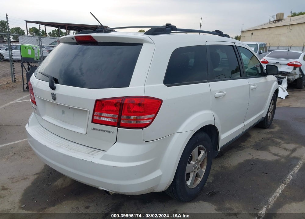 2009 DODGE JOURNEY SE VIN: 3D4GG47B29T557262