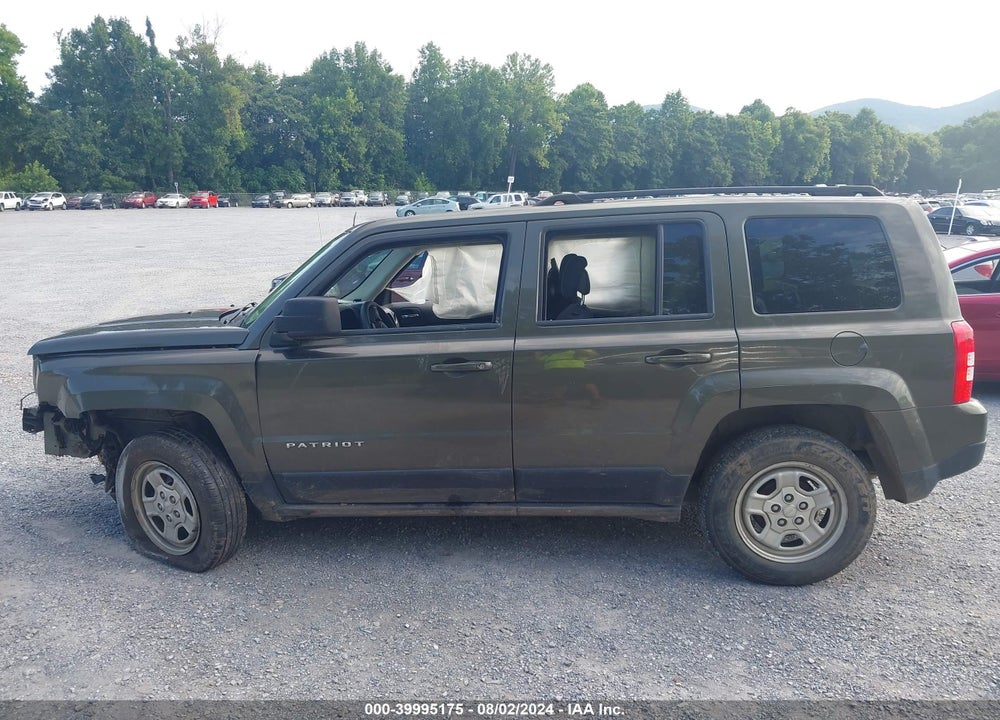 2015 JEEP PATRIOT SPORT VIN: 1C4NJPBB6FD236132