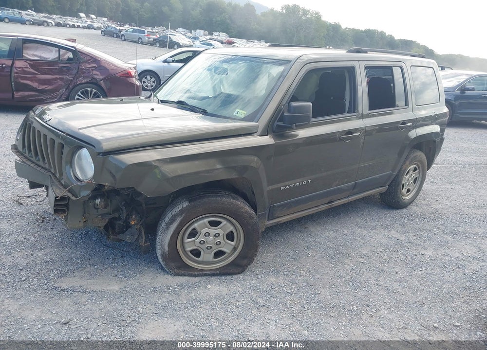 2015 JEEP PATRIOT SPORT VIN: 1C4NJPBB6FD236132