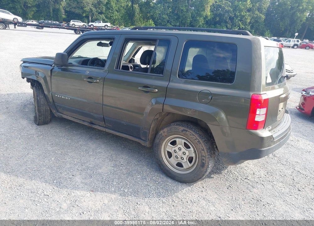 2015 JEEP PATRIOT SPORT VIN: 1C4NJPBB6FD236132