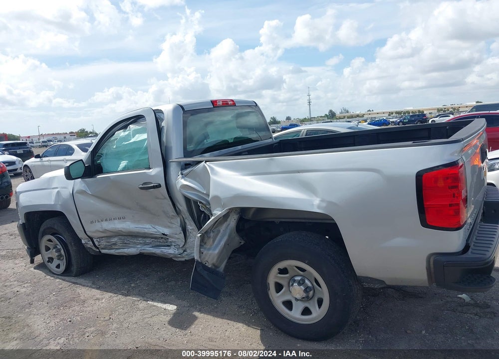 2018 CHEVROLET SILVERADO 1500 WT VIN: 1GCNCNEH5JZ367157