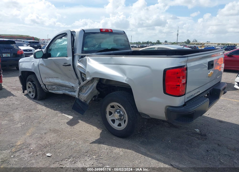 2018 CHEVROLET SILVERADO 1500 WT VIN: 1GCNCNEH5JZ367157