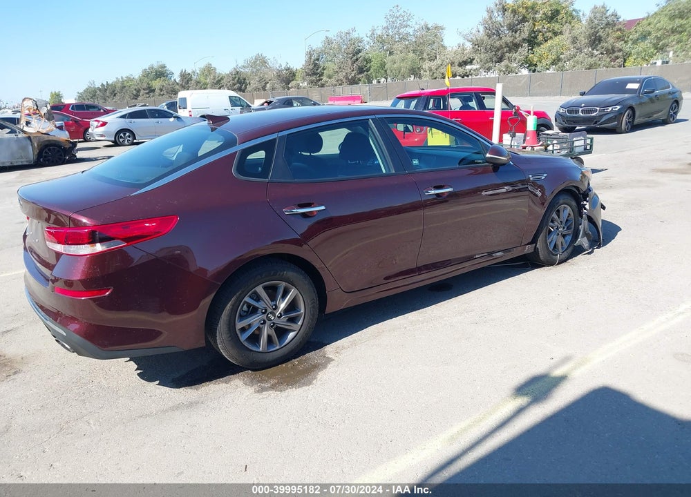 2020 KIA OPTIMA LX VIN: 5XXGT4L31LG422168