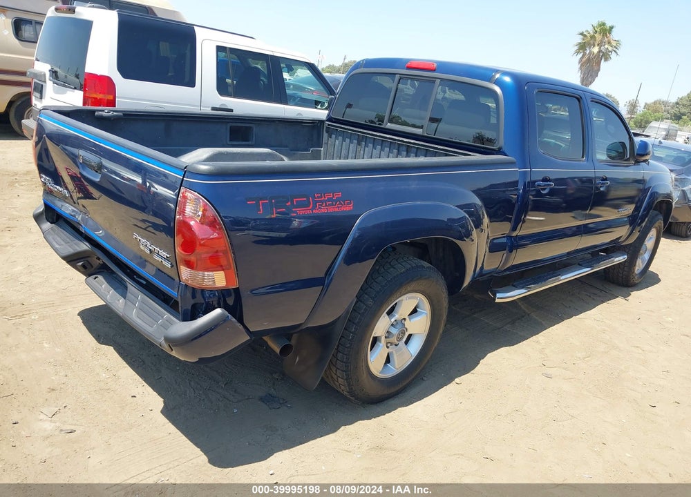 2006 TOYOTA TACOMA PRERUNNER V6 VIN: 5TEKU72N86Z185597