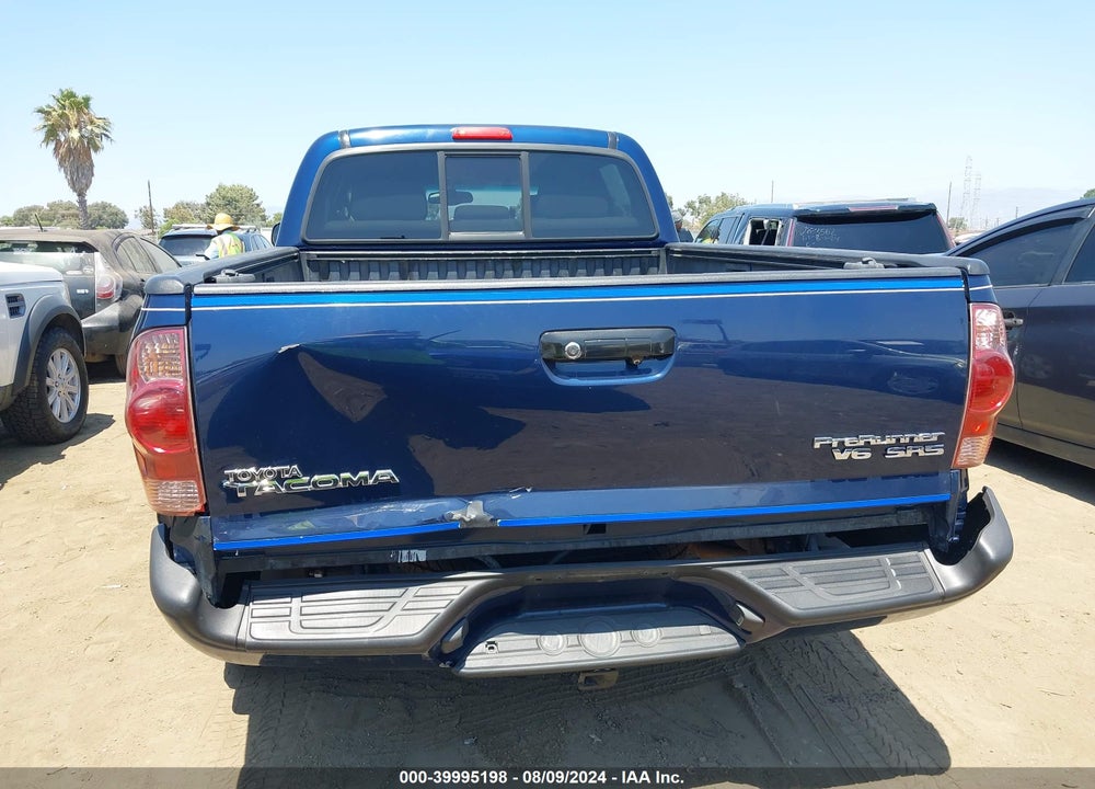 2006 TOYOTA TACOMA PRERUNNER V6 VIN: 5TEKU72N86Z185597