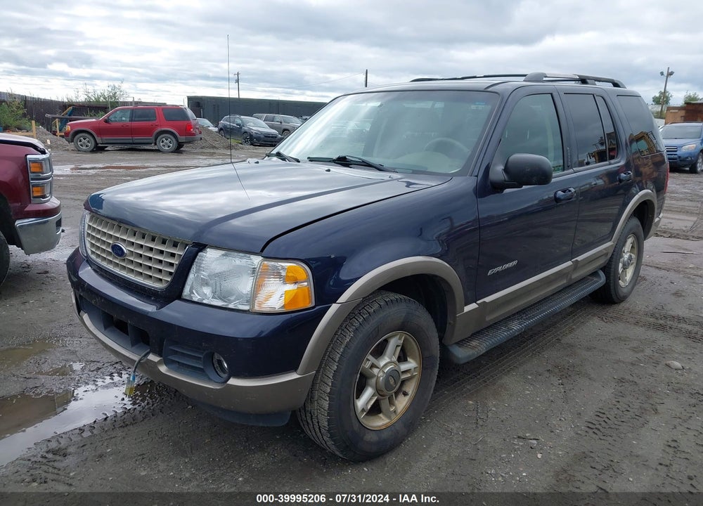 2002 FORD EXPLORER EDDIE BAUER VIN: 1FMZU74W92UA39986