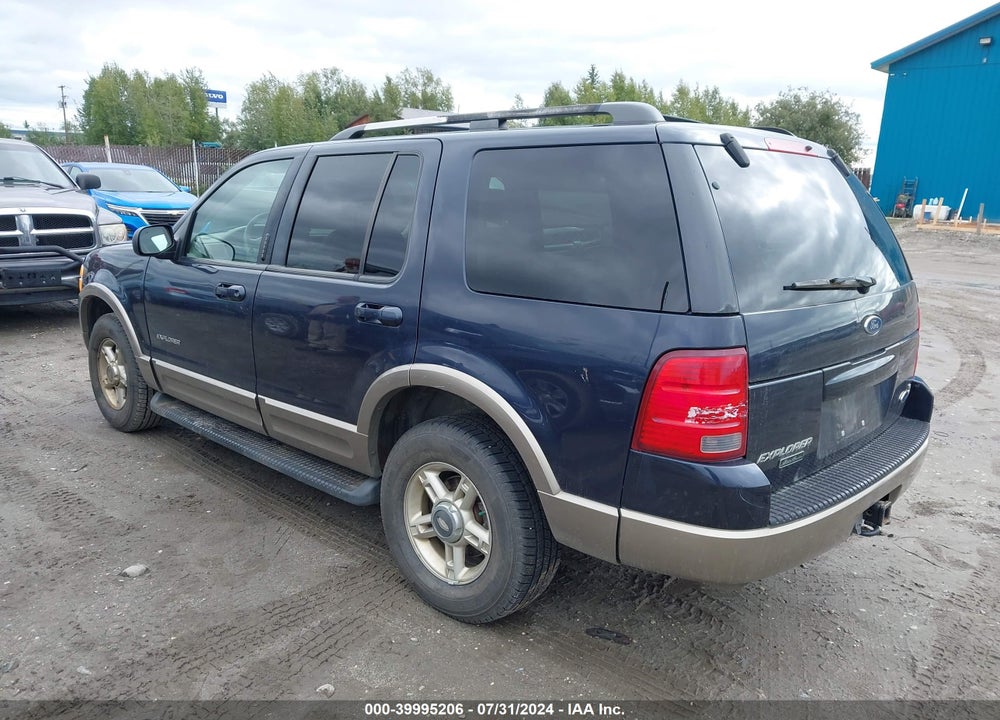 2002 FORD EXPLORER EDDIE BAUER VIN: 1FMZU74W92UA39986